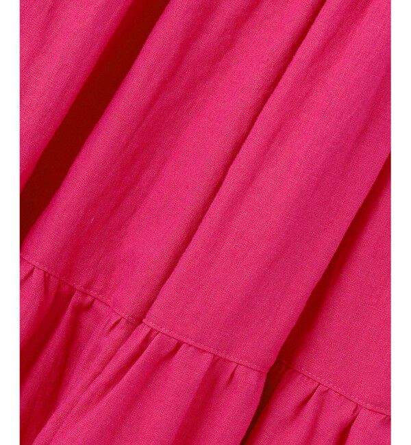 23区「【SLOW/一部店舗限定】ブライトリネン  ティアード スカート」|スカート|