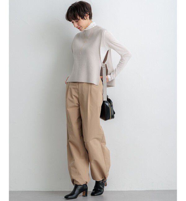 23区「【撥水加工/洗える】ハイマルチタフタ 2WAY パラシュート パンツ」|その他|