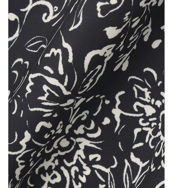 23区「【洗える】アンティークフラワープリント ワイド パンツ」|その他|