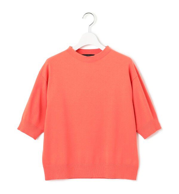 23区「【洗える/吊り干しOK】ヴィスコースストレッチ パフスリーブ ニット」|ニット・セーター|