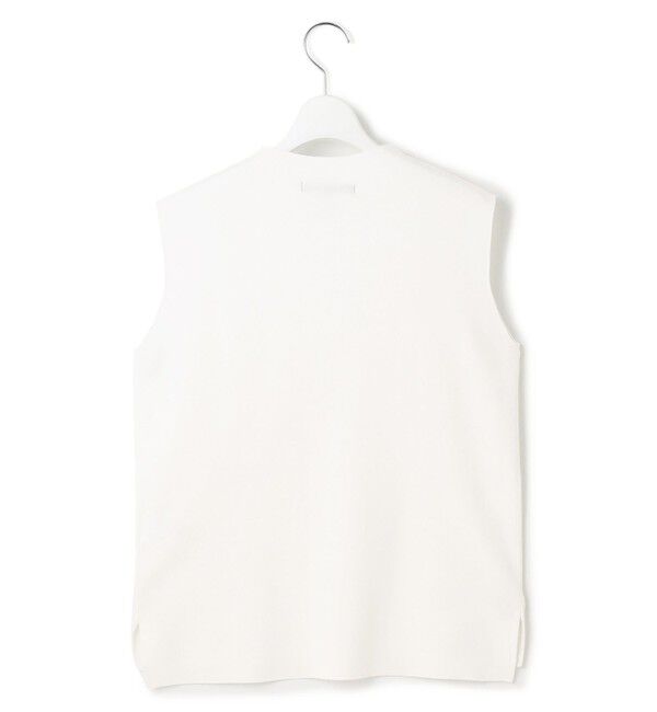 23区「【洗える/吊り干しOK】ヴィスコースストレッチ ノースリーブ ニット」|ニット・セーター|