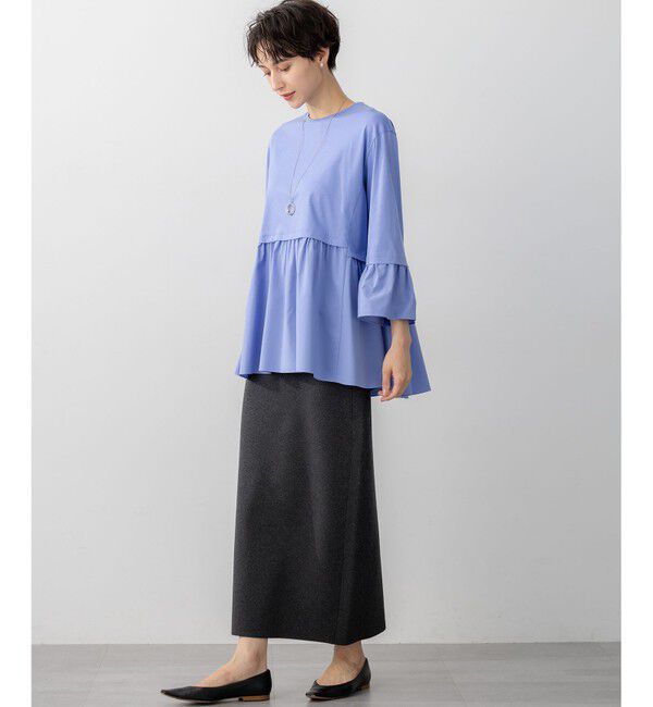 23区「【洗える/吊り干しOK】ヴィスコースストレッチ タイトスカート」|スカート|