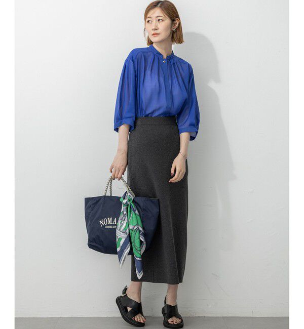 23区「【洗える/吊り干しOK】ヴィスコースストレッチ タイトスカート」|スカート|