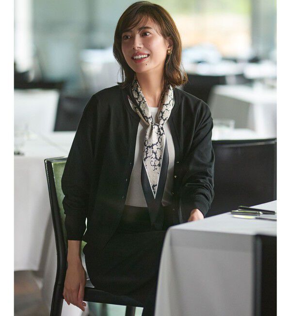 23区「【洗える/吊り干しOK】ヴィスコースストレッチ タイトスカート」|スカート|