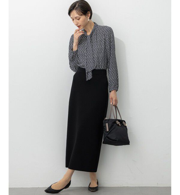 23区「【洗える/吊り干しOK】ヴィスコースストレッチ タイトスカート」|スカート|