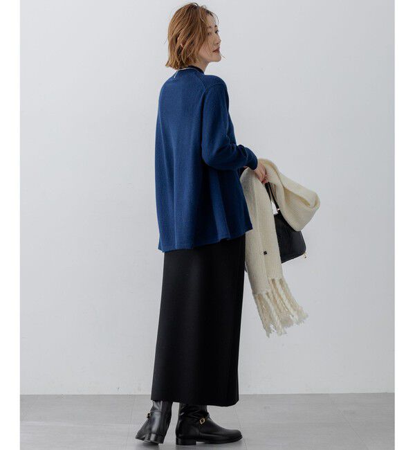 23区「【洗える/吊り干しOK】ヴィスコースストレッチ タイトスカート」|スカート|