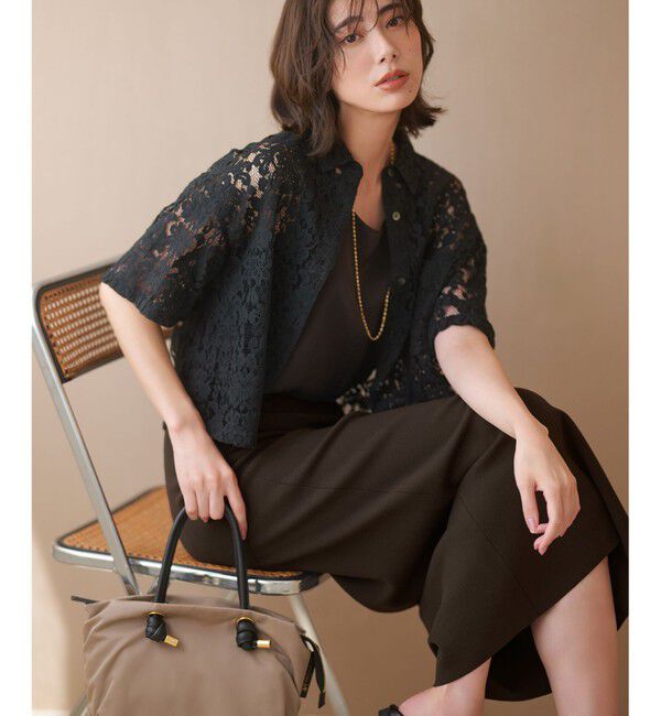 23区「【洗える/吊り干しOK】ヴィスコースストレッチ タイトスカート」|スカート|