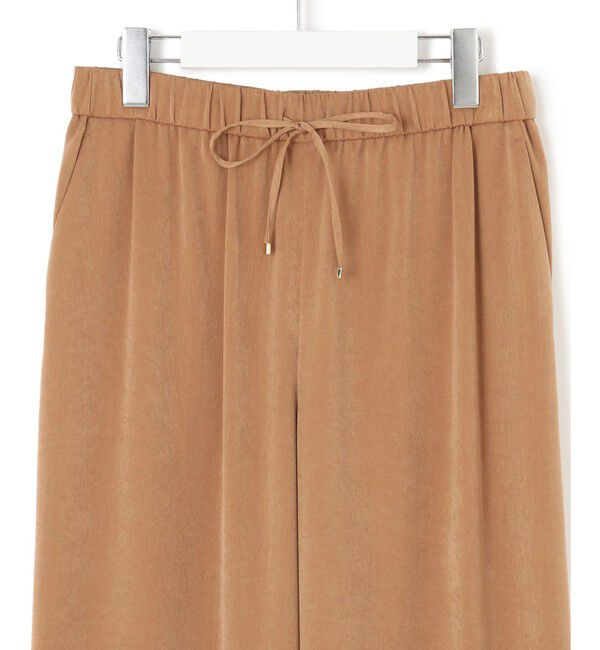 23区「【見上愛さん着用/Oggi10月号掲載/洗える】スエーディーサテン ワイド パンツ」|その他|