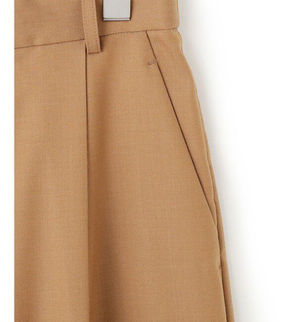 23区「【滝沢眞規子さん着用/CanCam11月号掲載】ナチュラルストレッチサキソニー タック ワイド パンツ」|その他|