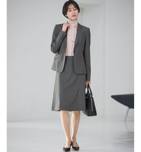 23区「【セットアップ対応】ファインネスウール 一つ釦 ジャケット」|テーラードジャケット|