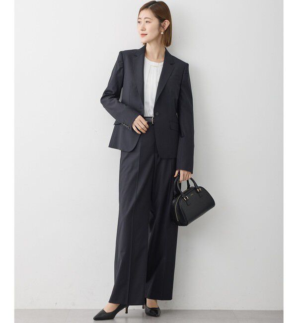 23区「【セットアップ対応】ファインネスウール 一つ釦 ジャケット」|テーラードジャケット|