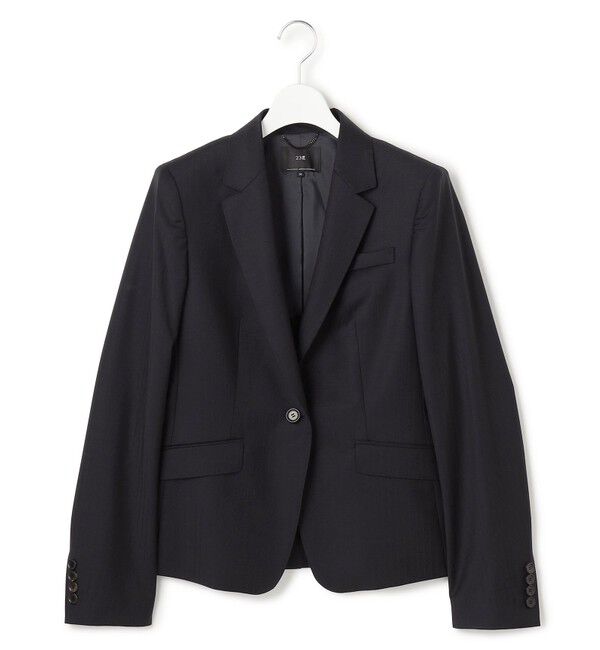 23区「【セットアップ対応】ファインネスウール 一つ釦 ジャケット」|テーラードジャケット|