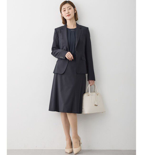 23区「【セットアップ対応】ファインネスウール 一つ釦 ジャケット」|テーラードジャケット|