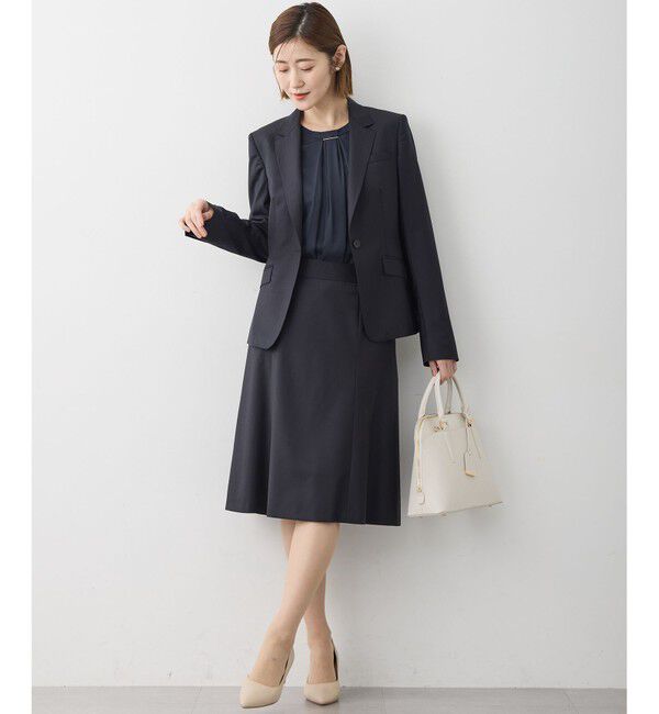 23区「【セットアップ対応】ファインネスウール 一つ釦 ジャケット」|テーラードジャケット|