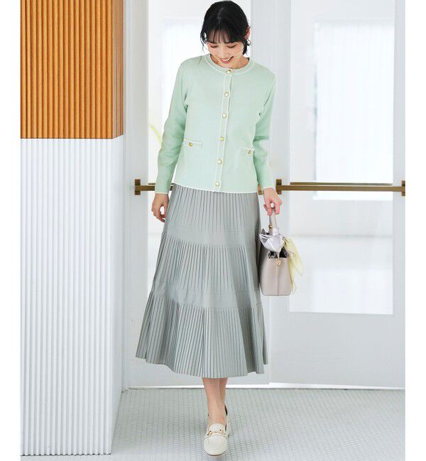 ANY SIS「プリーツ切替 スカート」|スカート|