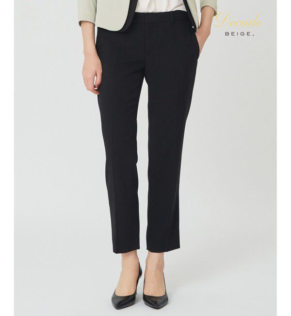 BEIGE,「CINDY / クロップドパンツ」|その他|Black&times;Black