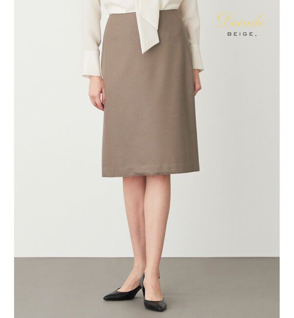 BEIGE,「CORBY / タイトスカート」|スカート|Taupe