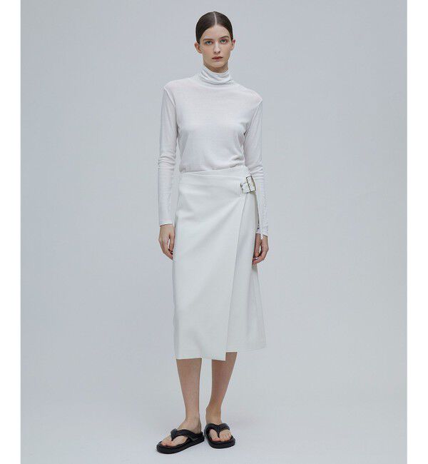 BEIGE,「LOUIS / ラップスカート」|スカート|