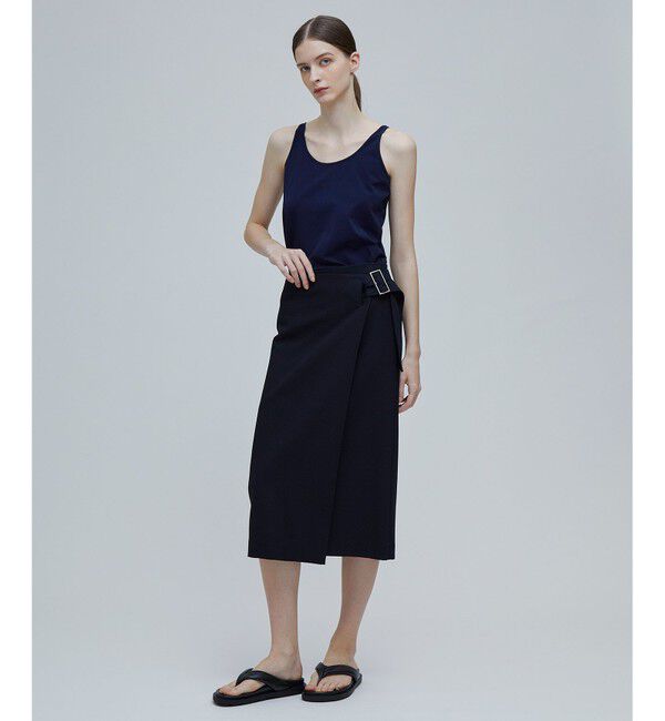 BEIGE,「LOUIS / ラップスカート」|スカート|