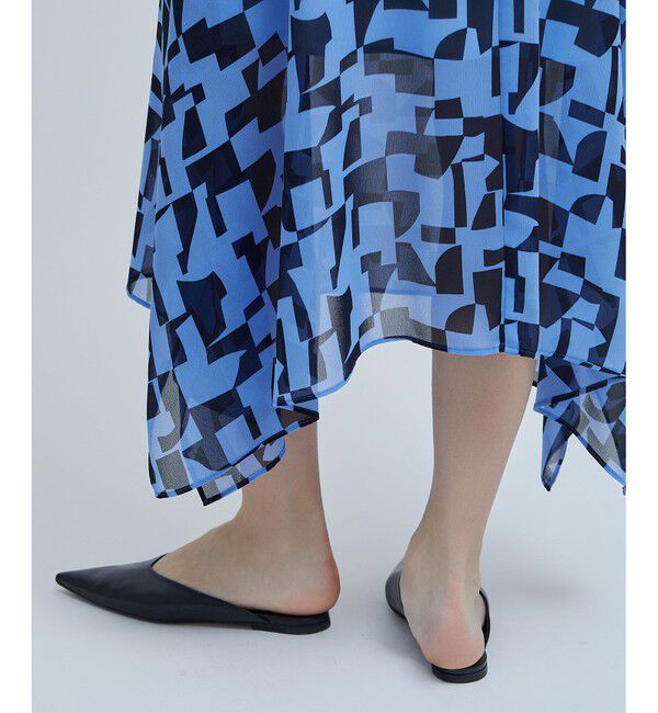 BEIGE,「LUCIE / ランダムヘムスカート」|スカート|