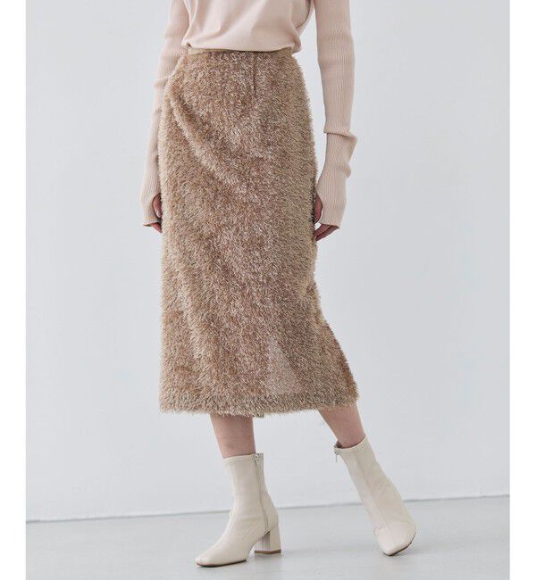 BEIGE,「KOCHIA / ファージャカードIラインスカート」|スカート|Beige
