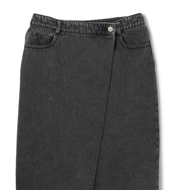 BEIGE,「【洗える・VERY 6月号掲載】FICUS / デニムラップスカート」|スカート|