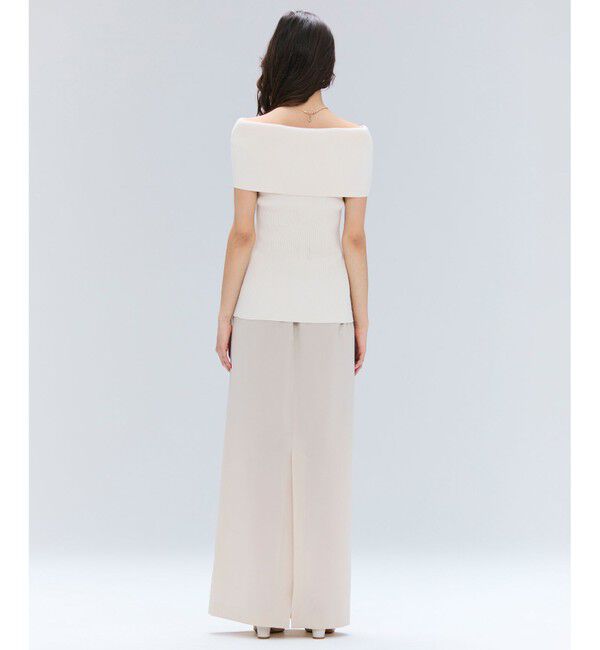 BEIGE,「【洗える/接触冷感/速乾/UVケア対応】BATEAU / イージーウエストIラインロングスカート」|スカート|