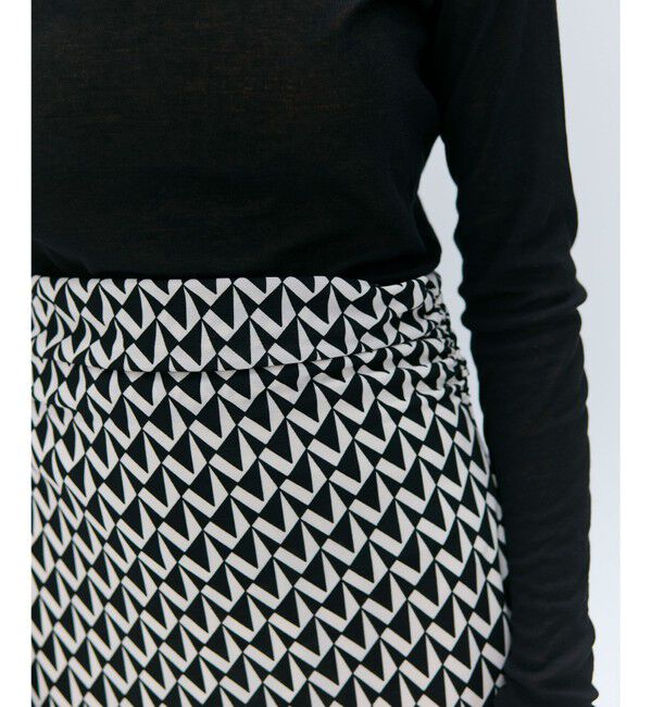 BEIGE,「【洗える】MODESTO / ジャージーストレッチIラインロングスカート」|スカート|