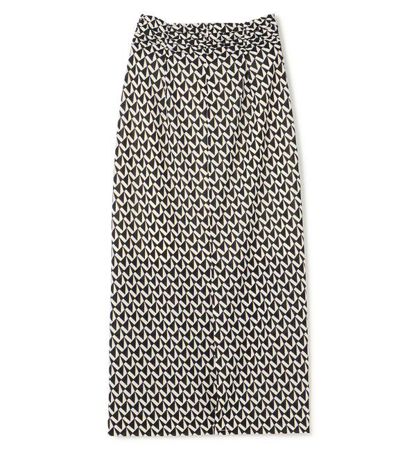 BEIGE,「【洗える】MODESTO / ジャージーストレッチIラインロングスカート」|スカート|