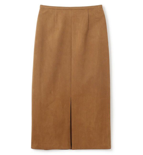 BEIGE,「CISCO / フェイクスエードIラインスカート」|スカート|