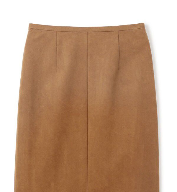 BEIGE,「CISCO / フェイクスエードIラインスカート」|スカート|