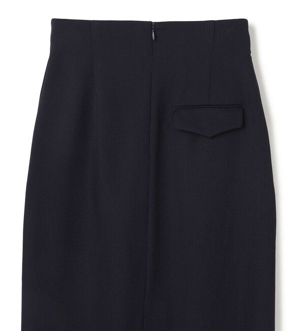 BEIGE,「LAZUL / マリンボタンIラインスカート」|スカート|