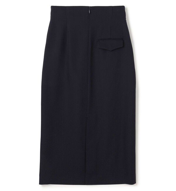 BEIGE,「LAZUL / マリンボタンIラインスカート」|スカート|