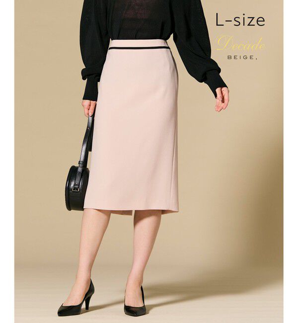 BEIGE,「【L-size・セットアップ対応】CINDY / タイトスカート」|スカート|Nude &times; Black