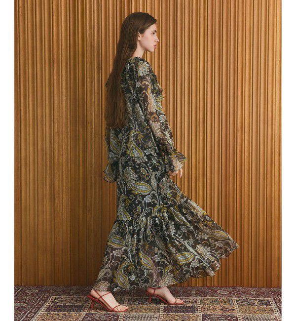 Grace Class「ラメストライププリントスカート」|スカート|