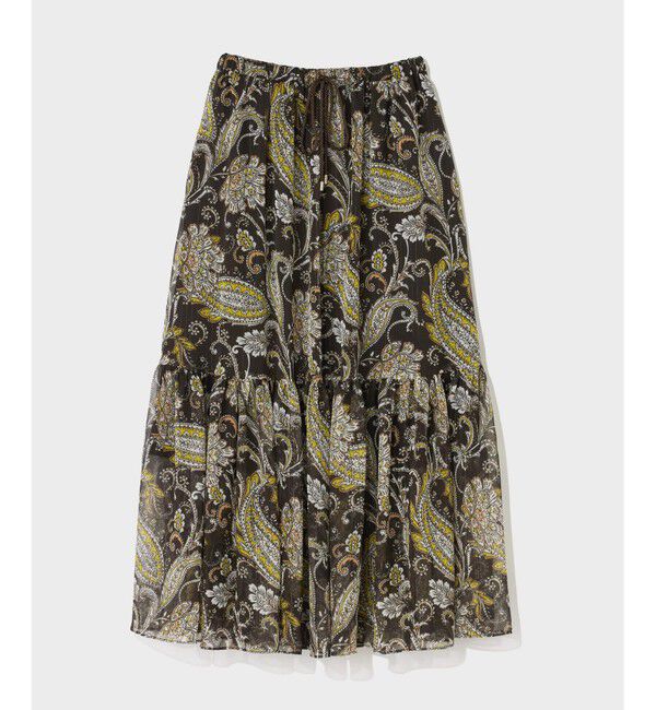 Grace Class「ラメストライププリントスカート」|スカート|