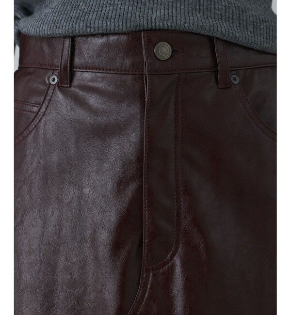 Diagram「フェイクレザータイトスカート」|スカート|