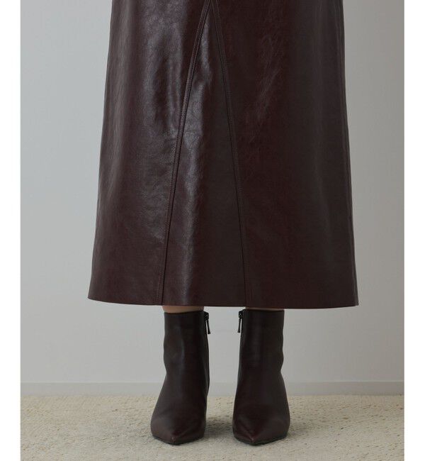 Diagram「フェイクレザータイトスカート」|スカート|