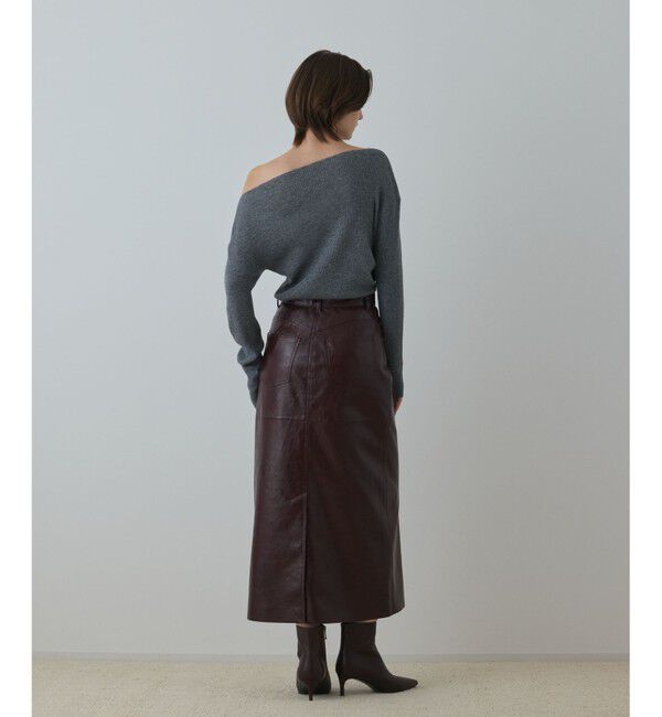 Diagram「フェイクレザータイトスカート」|スカート|