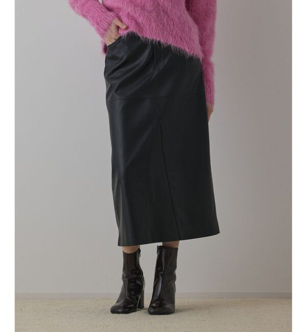 Diagram「フェイクレザータイトスカート」|スカート|