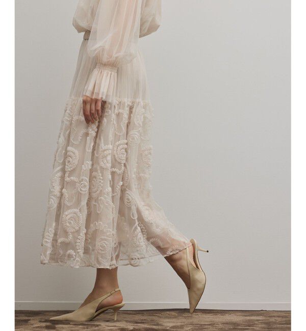 Diagram「刺繍チュールスカート」|スカート|