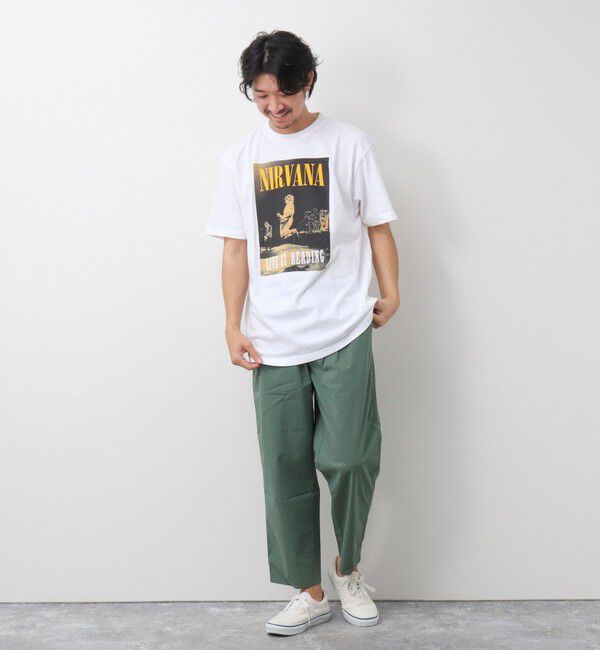 NOLLEY'S goodman「【GOOD ROCK SPEED】別注 NIRVANA / ニルヴァーナ プリントTシャツ 25SS」|Tシャツ・カットソー|