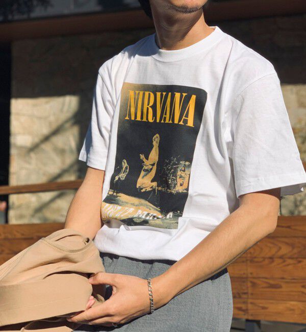 NOLLEY'S goodman「【GOOD ROCK SPEED】別注 NIRVANA / ニルヴァーナ プリントTシャツ 25SS」|Tシャツ・カットソー|