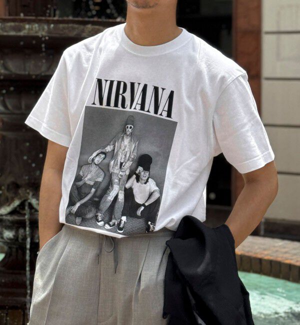 NOLLEY'S goodman「【GOOD ROCK SPEED】別注 NIRVANA / ニルヴァーナ プリントTシャツ 25SS」|Tシャツ・カットソー|