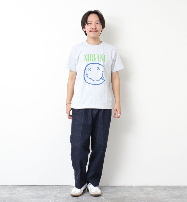 NOLLEY'S goodman「【GOOD ROCK SPEED】別注 NIRVANA / ニルヴァーナ プリントTシャツ 25SS」|Tシャツ・カットソー|