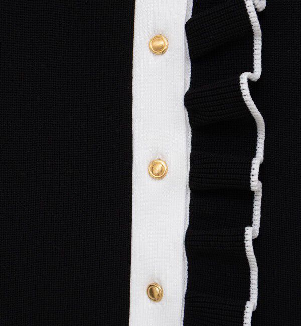 NOLLEY'S「【追加】《手洗い可能》フリル付きペプラムベスト」|ベスト・ジレ|