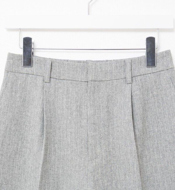 NOLLEY'S「ウォッシャブルウール調愛されセミワイドパンツ」|その他|