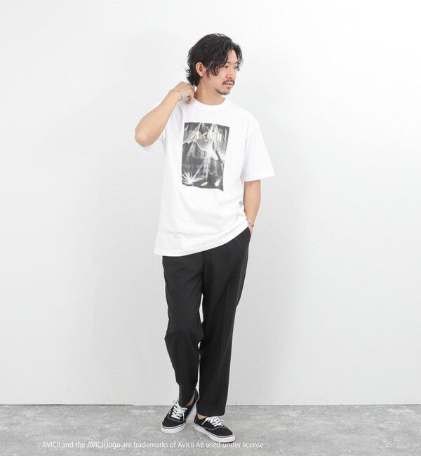 NOLLEY'S goodman「【GOOD ROCK SPEED】AVICII アーティスト プリントTシャツ 26SS」|Tシャツ・カットソー|