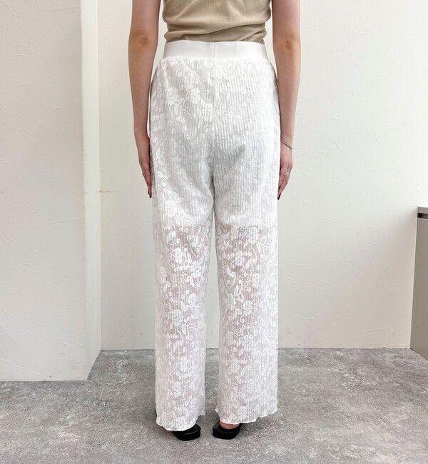 fredy emue「カットレースパンツ」|チノ|