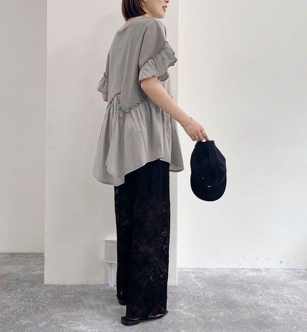 fredy emue「カットレースパンツ」|チノ|